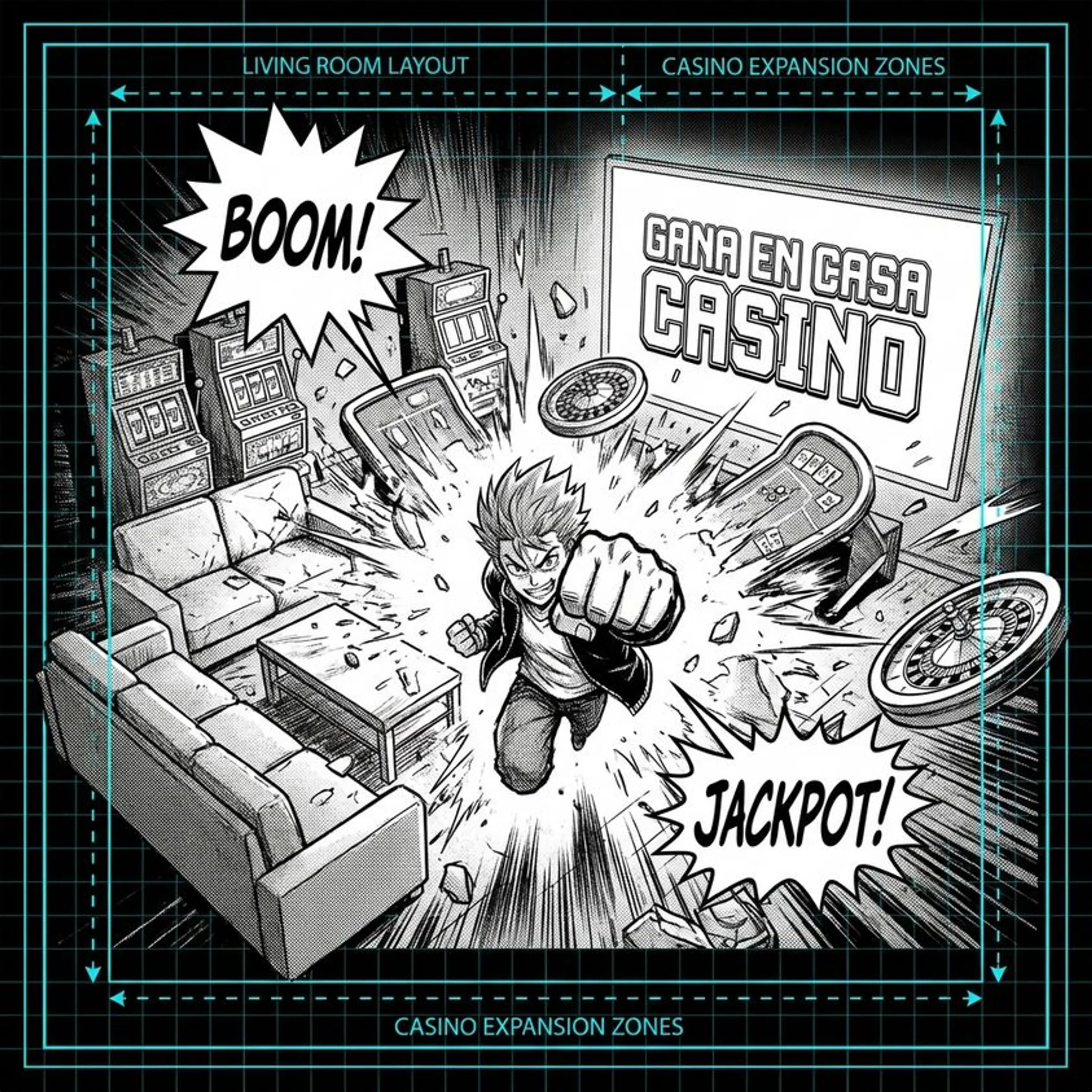 página principal del casino en casa — Gana en Casa Casino